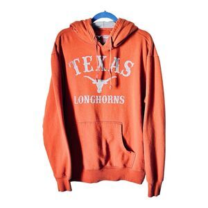 Vintage Texas Longhorn Burnt Orange Hoodie Size XL